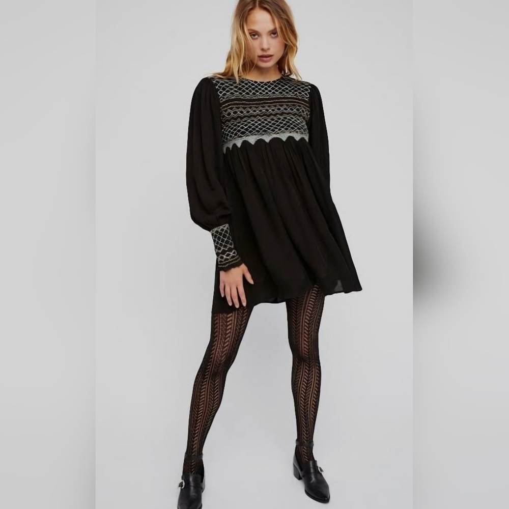 Free People Late Night Picnic Dress